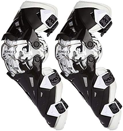 HWJF Professional Motorcycle Knight Knee Protection Equipment, Safety Mat, Extreme Sports Scooter Motorcycle Bicycle Gear Racing Knee Support