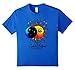 Kids Total Solar Eclipse 2017, Sun and Moon Ancient Design 4 Royal Blue