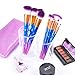 Unicorn Mermaid Brush Set Make Up Rainbow Diamond Handle Makeup Brushes Set Foundation Cream Powder Brush Kit