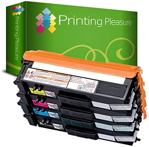 Set of 4 Laser Toner Cartridges compatible with Brother HL-4140CN 4150CDN 4570CDW 4570CDWT MFC-9460CDN 9465CDN 9970CDW DCP-9050CDN 9055CDN 9270CDN | TN325BK TN325C TN325M TN325Y