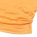 Sexy Tops for Women Casual Elegant Orange Summer Juniors Dolman Sleeve Bare Shoulder Loose Fitting Novelty T-Shirts L