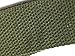 LOCK-IT Guitar Strap Olive Green Cotton Patented Locking Technology (strap lock)
