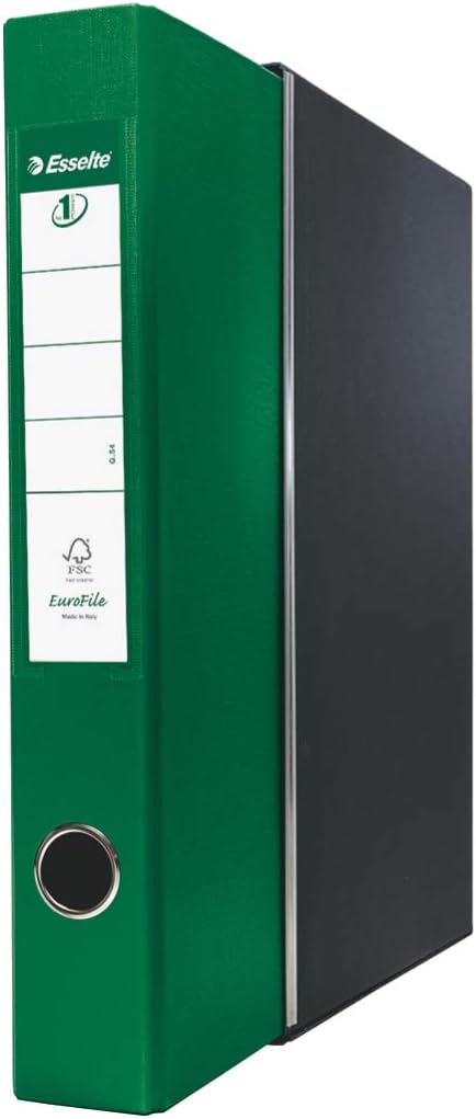 Esselte Eurofile Binder with Lever Mechanism and case Dorso 5 cm Green - Image 3