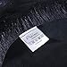 Ashler faux fur rug, Fluffy Shaggy Area Rug Ultra Soft 3 x 3 Feet Round Fur Rug, Black Fuzzy Rug Machine Washable Shag Rug, Nursery Decor Throw Rugs for Bedroom, kids room, Living Room