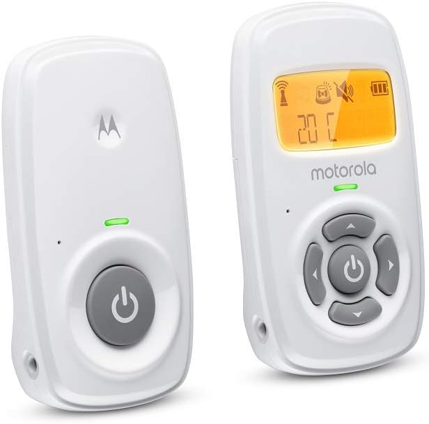 Motorola Nursery Baby Monitor AM24, Audio Only with High Sensitive Microphone, Parent Unit with 300M Range - Image 4