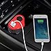 Car Charger, QWOO Quick Charge 3.0 Dual USB Ports + 1-Socket Cigarette Lighter Splitter 4.8A 40W USB Car Charger with Smart-Adaptive Rapid Charging for iPhone, iPad, Samsung, Dash Cam, GPS and More