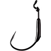 Mustad KVD Grip-Pin Soft Plastics, 1/8 Oz, Forged 3/0
