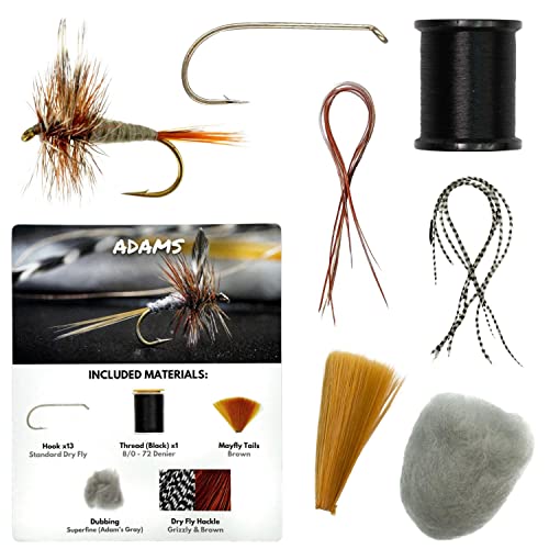 Fly Co Fishing Starter Kits For Adults VENTURES FLY 13 Fly Tying