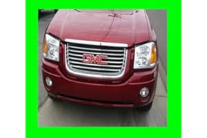 312 Motoring fits 2002-2006 GMC Envoy Chrome Grill Grille KIT 2003 2004 02 03 04 05 SLT SLE XL Denali