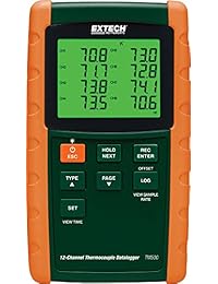 Extech TM500 datalogging 12 Channel Termómetro