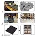 20 x 80 inch Halloween Black Lace Spider Web Table Runner, MACTING Black Lace Cobweb Tablecloth Topper for Halloween Party Decorations Table Decor