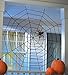 Black Spiderweb Halloween Large Big Spider Web-5Feet X 5 Feet by Tinuos