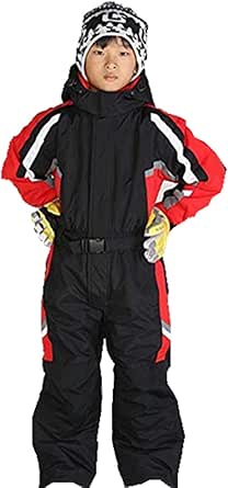 YMADREIG Snow Suit For Kids Girls Boys One Piece