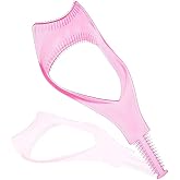 ReNext 1 Piece Magic Useful Cosmetic Mascara Eyelash Comb Applicator Helper Guide Card Tool