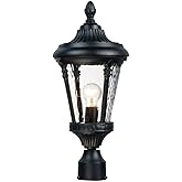 Maxim Sentry-One Light Outdoor Pole/Post Mount-9 Inches Wide by 21 inches high