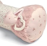 Mamas & Papas Tummy Time Roll Pink Interactive Baby Pillow with Rattle view 3
