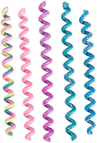 Hair Wraps, Just Wraps, Packet of 5 Medium Hair Wraps, 6"