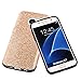 MEKO(TM) Galaxy S7 Case,Shiny Sparkles Glitter Bling Case -Built-in Glitter Firm Rubber Shock Absorbing Bumper Case for Samsung Galaxy S7-(Gold)