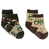John Deere Baby Boys 2 pack Socks Set