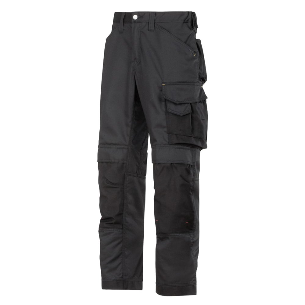Snickers 33110404048 Size 48 "Cool Twill" Craftsmen Trousers - Black