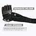 Harbinger Men's WristWrap Bag Glove with Cushioned Palm, Small (Pair)