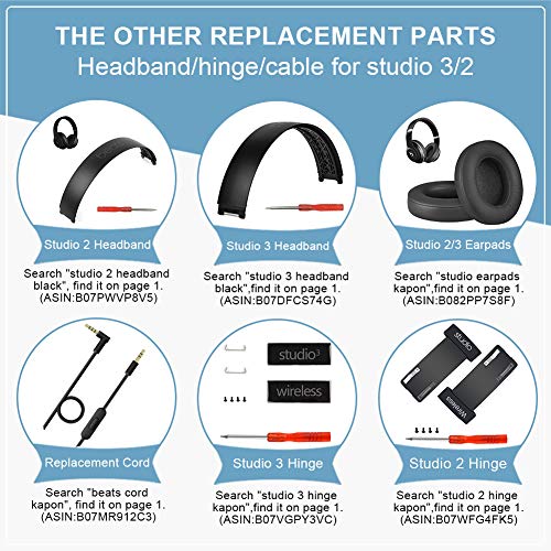 Beats Replacement Parts Headband Screws and Screwdriver Repair Kit