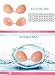 SIHE Womens Adhesive Silicone Strapless Bra Sticky Bra Self Adhesive Silicone Invisible Bra (Beige, B)