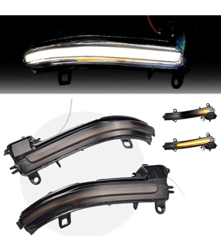Luci Direzione Sequenziali Dinamiche Per BMW Serie F - Indicatori Laterali Ambra 2 Pezzi Per F20 F30 F32 X1 I3 - Foto 5