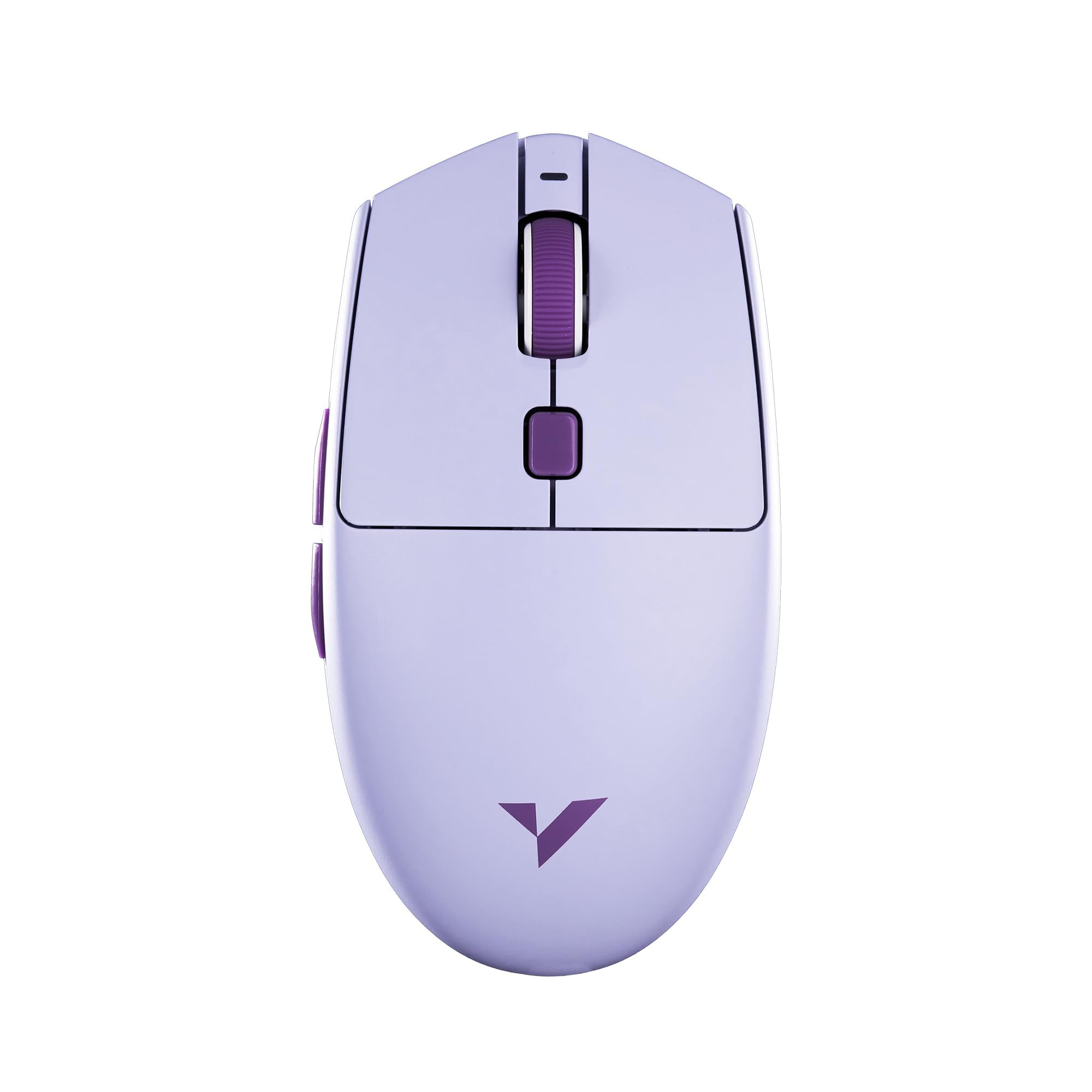 VXE V3 Pro Lightweight Wireless Gaming Mouse, PAW3395 SE Sensor, 15000 DPI, 6 Programmable Buttons, 300h Battery,1k Polling Rate, Compatible with PC, Mac (V3 Pro, Purple)