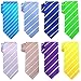 Scott Allan Mens Formal Pencil Stripe Necktie