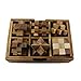 NOVICA Brown Hand crafted Raintree Wood Puzzle Game,'Puzzles' (Set of Six)