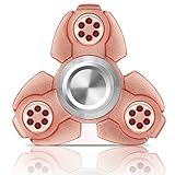 KYELSSA EDC Fidget Spinner Toy Stress Reducer Ceramic Bearing - Perfect For ADD,ADHD，Anxiety, and Autism Adult Children - Rose gold