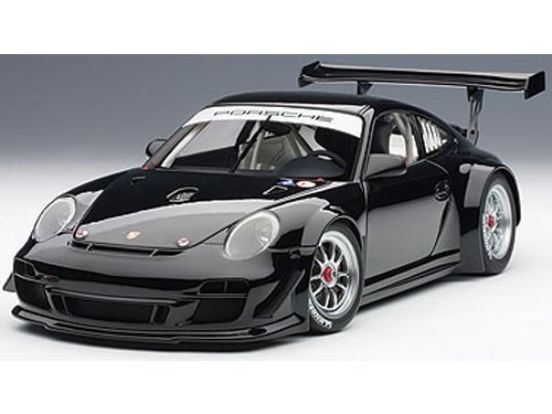 2010 Porsche 911 (997) GT3 R Plain Body Black 1/18 by Autoart 81071