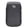 BlackBerry Leather Pocket for Bold 9900 - Black
