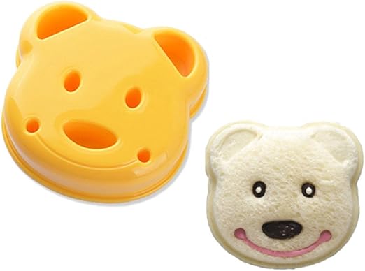 Da Wa Moldes De Pan Molde De Silicona Para Comida Con Forma De Oso De Dibujos Animados Molde De Tostadas Para Desayuno Molde Para Decorar Moldes Cortadores De Utensilios De Cocina Amazon Es Hogar