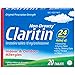 Claritin 24 Hour Non-Drowsy Allergy Tablets, 10 mg, 20 Count