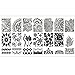 Born Pretty Nail Art Stamp Template Image Plate Various Arabesque Pattern BP-L008