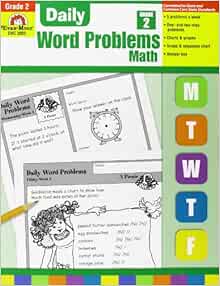 Daily Word Problems, Grade 2: 9781557998149: Evan-Moor Educational Publishers: Books - Amazon.com