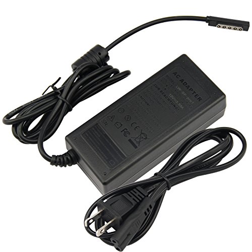 Surface Pro 1 Pro 2 Pro RT Charger, AC Doctor INC Surface Power Supply Adapter 43W 12V 3.58A Charger with Power Cord for Microsoft Surface Pro 1, Surface Pro 2, Surface RT, 1512 1536 1601 i5 i7 Tablet
