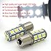 1156 1141 7506 P21W LED Bulb 18-5050 SMD BA15S Interior Lights Replacement Backup Reverse Tail 12V RV Camper 6000K White Pack of 4