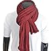 Trendy Men Turnup Knitted Designer Winter Scarf