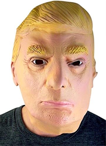 Dubster Brand Donald Trump Natural Latex Costume Mask, One Size