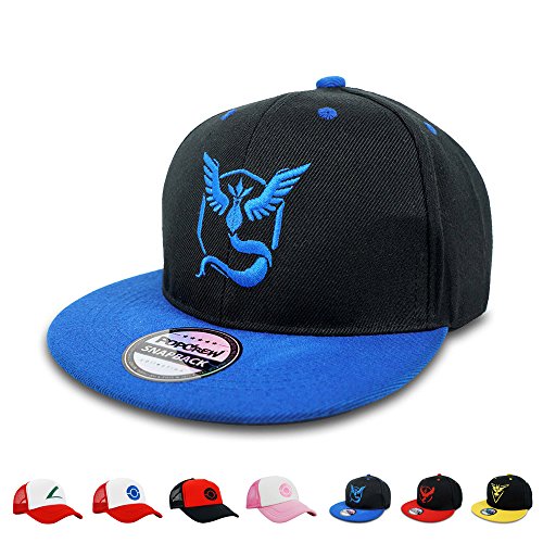 PopCrew Embroidered Team Trainer Hat for Anime Cosplay Costume, Trucker, Snapback Cap (TMS) - Thumbnail 6