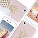 Imikoko iPhone 6s Plus Case, Hard Case Print Crystal for iPhone 6 Plus - Pineapple Pattern Slim Fit Snap On Hard Shell Back Case for iPhone 6 Plus & 6S Plus