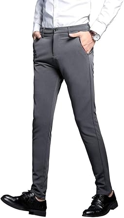 mens dress pants athletic fit