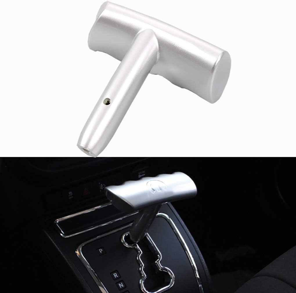 Automatic ABS T-handle Gear Shifter Stick Cover Shift Knob Head Replacement