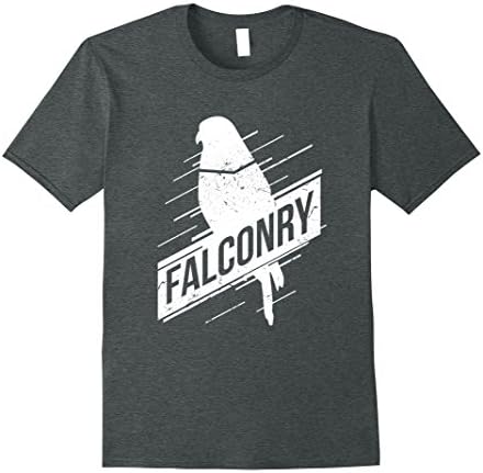 Mens Falconry Hobby - Bird Of Prey Falcon Eagle Hawk Best T-Shirt XL Dark Heather