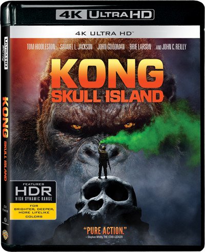 Kong: Skull Island (4K UHD + Blu-ray) (Hong Kong Version / Mandarin Dubbed. Chinese subtitled) 金剛: 骷髏島