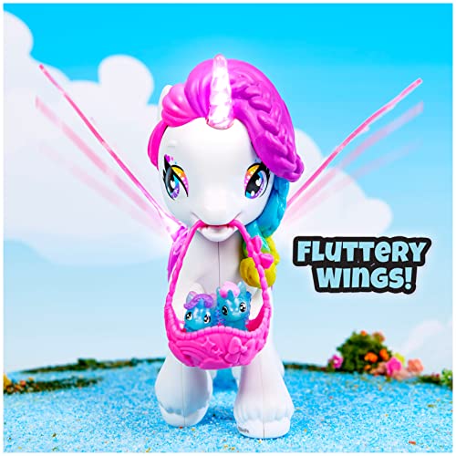 Hatchimals CollEGGtibles, Hatchicorn Unicorn Toy with Flapping Wings