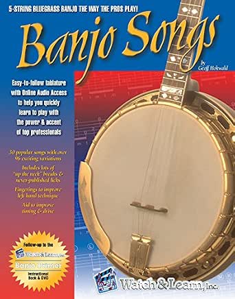 Banjo Songs Book With Audio Access Kindle Edition By Geoff